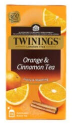 Twinnings narancs és fahéj ízű fekete tea (25 filter)