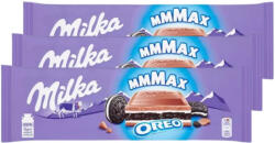 Milka MMMax Oreo táblás csokoládé (3x300 g)