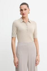 BOSS polo pentru femei din lână Fidenka 9BYA-SWD06M_08X (50545015)