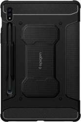 Spigen Rugged Armor Samsung Galaxy Tab S7 Tok Trifold Tok - Fekete