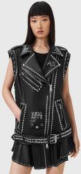AllSaints vestă din piele BILLIE 9BYA-KUD10H_99X (W051LC)