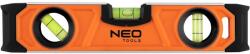 NEO TOOLS Vízmérték 230 mm 3 lib. mágneses, torpedó - Neo (71-002)
