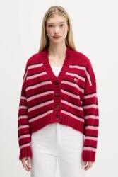 Tommy Jeans cardigan din amestec de lână 9BYA-SWD0EK_42X (DW0DW21678)