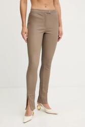 BOSS pantaloni de piele Simax 9BYA-SPD04B_80E (50541926)