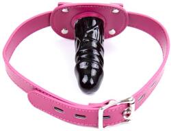 LateToBed BDSM Line Dildo Gag Ball Dildo 10cm Pink