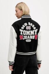 Tommy Jeans jachetă bomber din lână 9BYA-KUD0DU_99X (DW0DW21628)
