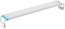 Szerber LED MS60 akvárium világítás fehér és kék LED izzókkal (Alumínium lámpatest: 58.5 cm ~ 60-70 cm széles akváriumhoz | 19.5 W | Fényerő kb. 1040 lumen)