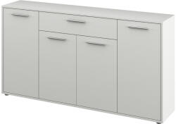 TEMPO KONDELA Komód, Fehér, Lunia