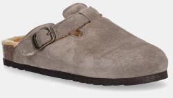 Scholl papuci din piele întoarsă FAE NEW 9BYA-KLD095_84X