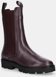 Tommy Hilfiger ghete chelsea de piele TH LTHR MID CHELSEA 9BYA-OBD096_93X (FW0FW08770)
