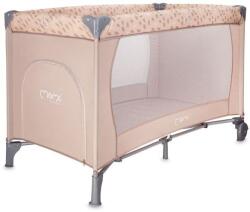 MoMi Belove Utazóágy, bézs, összecsukható, matrac, járóka, táska (LOZE00027)