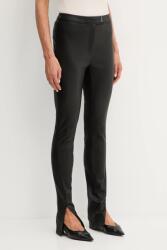 BOSS pantaloni de piele Simax 9BYA-SPD04B_99X (50541926)