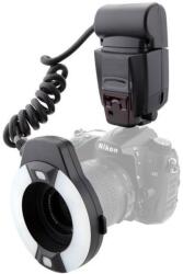Meike Blitz Macro Ring Meike MK-14EXT TTL pentru Nikon, i-TTL, GN 14m