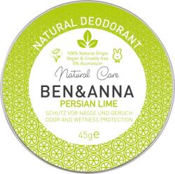 Ben & Anna Cremă deodorantă naturală Persian Lime, 45 g