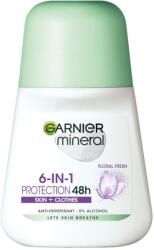 Garnier Mineral Roll-on antiperspirant Protection 48H, Floral Fresh, 50 ml