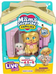 Moose Set de joacă Moose Little Live Pets - Căsuța mamei cățelușului cu bebeluși, sortiment (26703) Figurina