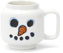 LEGO® Cana ceramică LEGO 255 ml - om de zăpadă (SL40460821)
