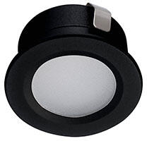 Kanlux Beépíthető IP65 mini LED spotlámpa fürdőszobába, Imber 1W meleg fehér - 12 Volt (23523)
