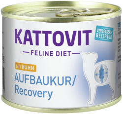 KATTOVIT Feline Diet Recovery konzerv macskaeledel csirke 12x185g