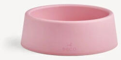 Beco újrahasznosított etetőtál pink S