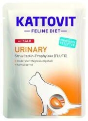 KATTOVIT Feline Diet tasak húgykő elleni macskaeledel borjú 24x85g