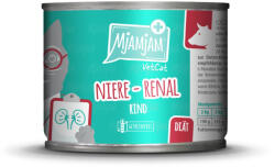 MJAMJAM vesekímélő macska konzerv marha 6x200g