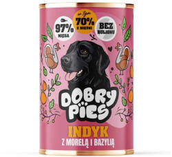  marka niezdefiniowana Good Dog pulyka sárgabarackkal és bazsalikommal 400g