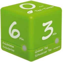 TFA TFA-Dostmann Cube Timer Digitális Konyhai Időzítő Zöld, Fehér