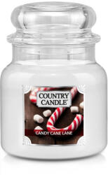 Kringle Candle Country Candle Candy Cane Lane средна ароматна свещ с 2 фитила (453 g),