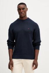 Calvin Klein pamut pulóver sötétkék, LV04RD314G - sötétkék XS