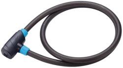 BBB Cycling BBL-32 Powersafe kulcsos sodronyzár, 12 mm x 100 cm, fekete
