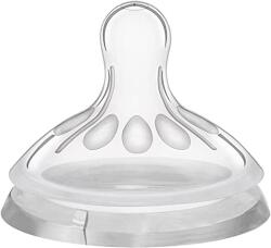 Wee Baby Tetine din silicon Wee Baby - Natural, 2 buc. , 6-18 luni (149)