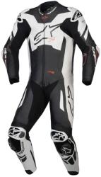 Alpinestars GP Plus V4 Sprint, Tech-air kompatibilis egyrészes bőr motoros overál fekete-fehér-fluo piros