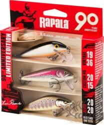 Rapala 90 Years Lure Kit Floater Small Naturistic - Rapala 3 Darabos Jubileumi Wobbler Csomag (R90FSNT)