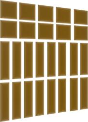 ELTAP Quadratta 120x195 kárpitozott panel, sárga - sprintbutor