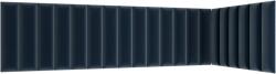 ELTAP Quadratta 210x90x60 kárpitozott panel, sötétkék