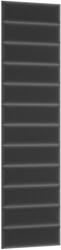 ELTAP Quadratta 50x240 kárpitozott panel, sötétszürke - sprintbutor