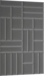 ELTAP Quadratta 120x195 kárpitozott panel, szürke - sprintbutor