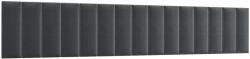 ELTAP Quadratta 300x60 kárpitozott panel, sötétszürke