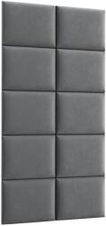 ELTAP Quadratta 100x200 kárpitozott panel, szürke - sprintbutor