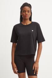 Guess pamut póló női, fekete, V4BI21 I3Z14 - fekete L