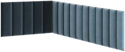 ELTAP Quadratta 100x220x50 kárpitozott panel, kék