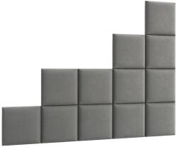 ELTAP Quadratta 200x160 kárpitozott panel, szürke - sprintbutor