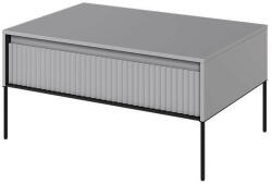  Dohányzóasztal Fernolu 110 (Szürke + Fekete)