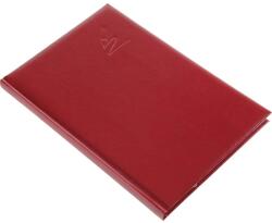 Realsystem Tárgyalási napló REALSYSTEM Standard B/5 fehér lapos bordó (5601-09)