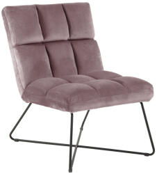  Fotel Norsica 370 (Poros rózsaszín + Fekete)