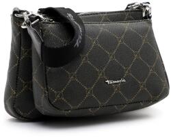 Tamaris Anastasia Classic sárszürke-fekete két részes divattáska 31171-932