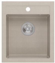 Quadron 1378 - Quadron JOHNNY 100 gránit mosogató (430x500 mm, 1 medence ) pearl beige (1378)