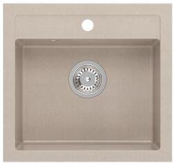 Quadron 1379 - Quadron JOHNNY 110 gránit mosogató (500x470 mm, 1 medence ) pearl begie (1379)