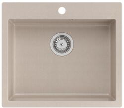 Quadron 1380 - Quadron MORGAN 110 gránit mosogató (570x500 mm, 1 medence ) pearl beige (1380)